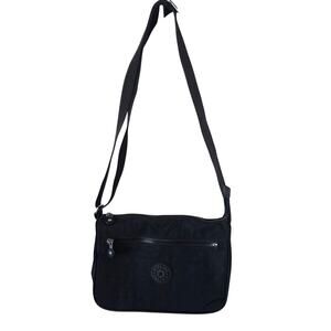 Kipling Zip Crossbody Handbag Purse Black